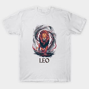 Leo Zodiac Sign T-Shirt